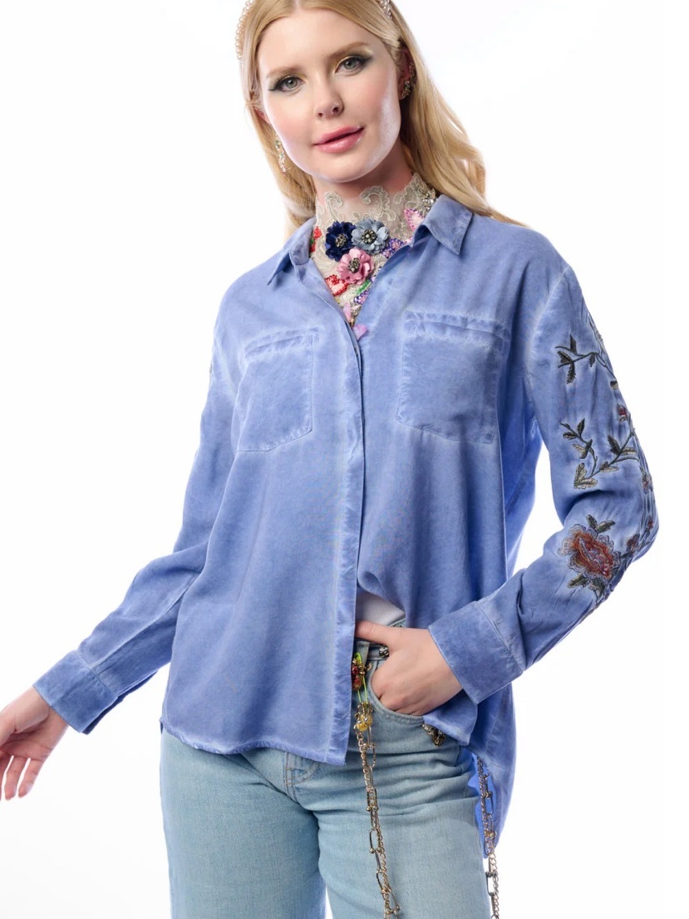 Aratta Silent Journey Kate Shirt NWT